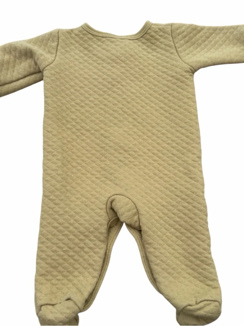 Chick Pea Quilted Footie One Piece Dino Baby Outfit 0-3M Cozy